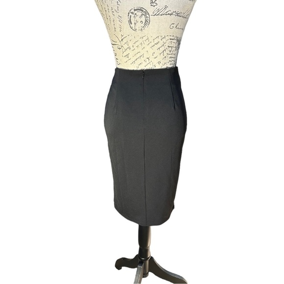 Kate Kasin Black Pencil Skirt Size Medium NWT - Picture 4 of 5